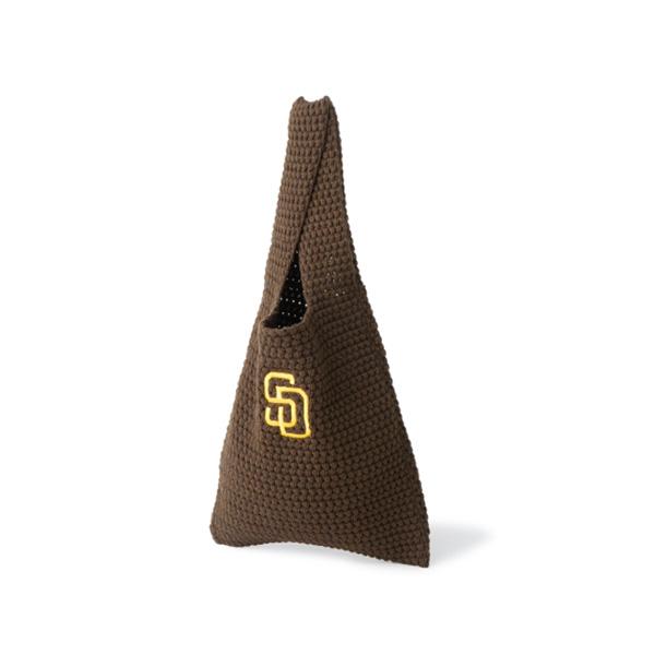 ニューエラ ニットトートバッグ NEW ERA KNIT TOTE サンディエゴ・パドレス ウォルナット | NEW ERA | 03