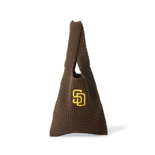 ニューエラ ニットトートバッグ NEW ERA KNIT TOTE サンディエゴ・パドレス ウォルナット | NEW ERA | 04