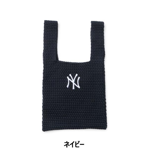 ニューエラ ニットトートバッグ NEW ERA KNIT TOTE ニューヨーク・ヤンキース ネイビー | NEW ERA | 02