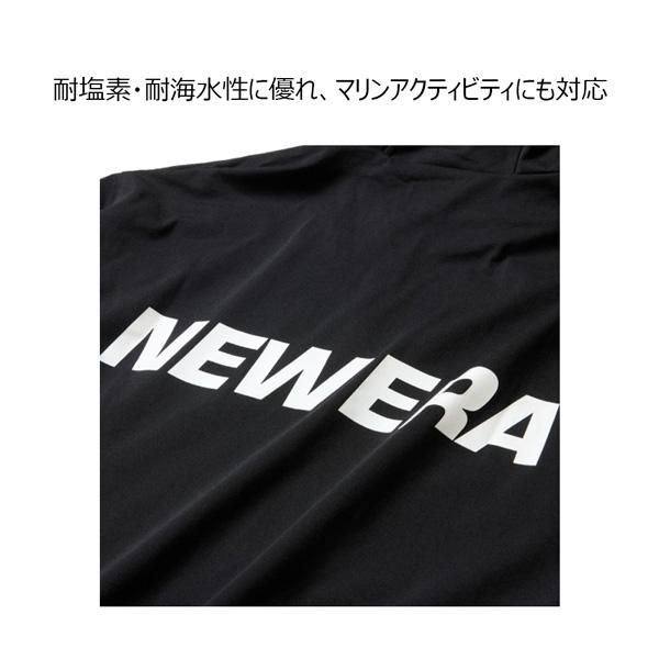 ニューエラ ラッシュ パーカー NEW ERA ユーティリティ サーフパーカー ブラック 日焼け対策 | NEW ERA | 12