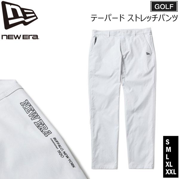 NEW ERA ストレッチパンツ ホワイト L NEW ERA（ニューエラ） ゴルフ ストレッチ パンツ NEW ERA GF