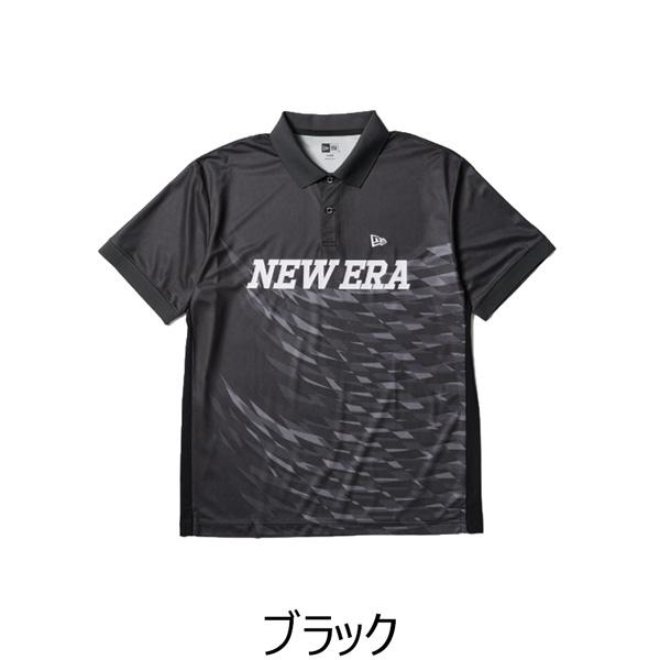 ニューエラ ゴルフ ウェア NEW ERA GOLF 半袖 ポロシャツ GRID ブラック ゴルフウェア メール便配送 | NEW ERA | 07