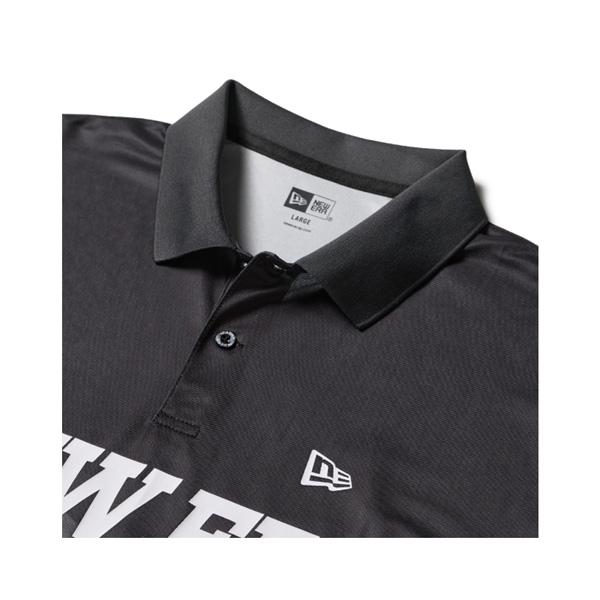 ニューエラ ゴルフ ウェア NEW ERA GOLF 半袖 ポロシャツ GRID ブラック ゴルフウェア メール便配送 | NEW ERA | 09