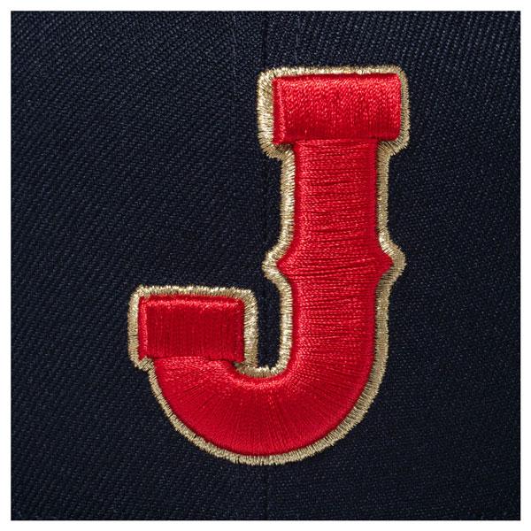 ニューエラ キャップ NEW ERA 59FIFTY サムライジャパン Jロゴ UV EMB サイドWBC ネイビー 帽子 | NEW ERA | 16