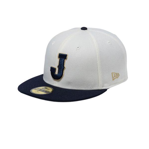 ニューエラ キャップ NEW ERA 59FIFTY サムライジャパン Jロゴ クロームホワイト 帽子 | NEW ERA | 12
