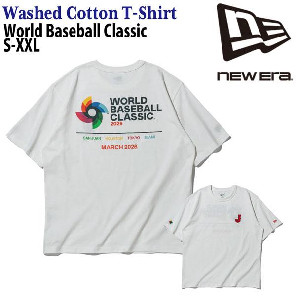 ニューエラ Tee NEW ERA 半袖 ウォッシュド コットン Tシャツ WBC LOGO オフホワイト メール便配送 | NEW ERA | 06