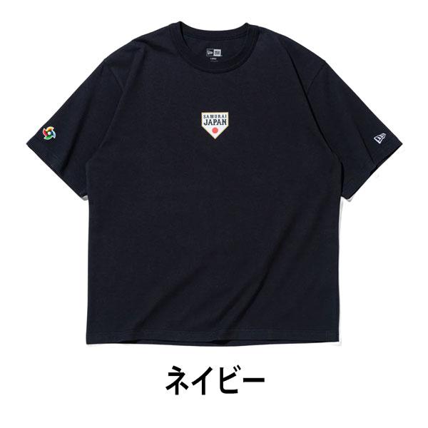 ニューエラ Tee NEW ERA 半袖 ウォッシュド コットン Tシャツ SAMURAI BASE ネイビー メール便配送 | NEW ERA | 07