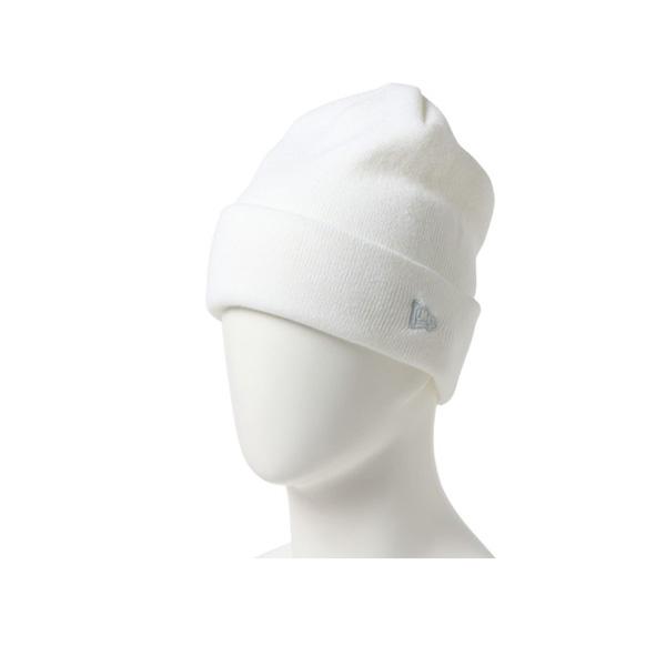 ニューエラ ビーニー NEW ERA BASIC CUFF ニット ホワイト ニット帽 アクリル メール便配送 | NEW ERA | 04