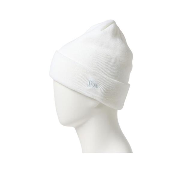 ニューエラ ビーニー NEW ERA BASIC CUFF ニット ホワイト ニット帽 アクリル メール便配送 | NEW ERA | 05