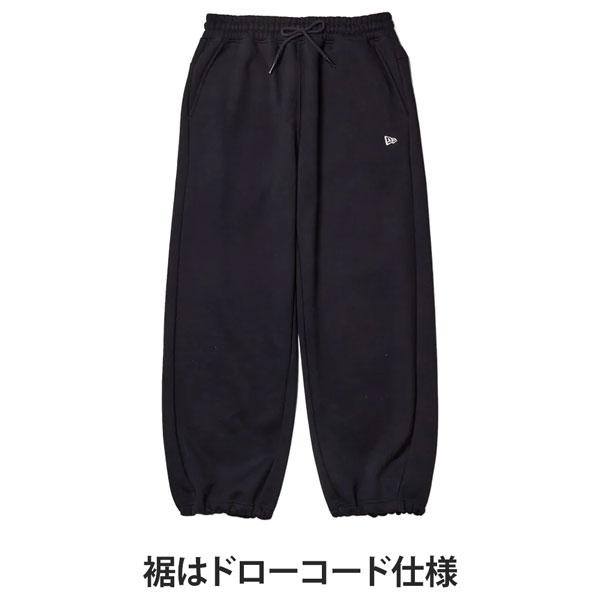 ニューエラ ワイド スウェットパンツ NEW ERA WIDE CURVED SWEATパンツ ブラック 綿 ポリエステル | NEW ERA | 08