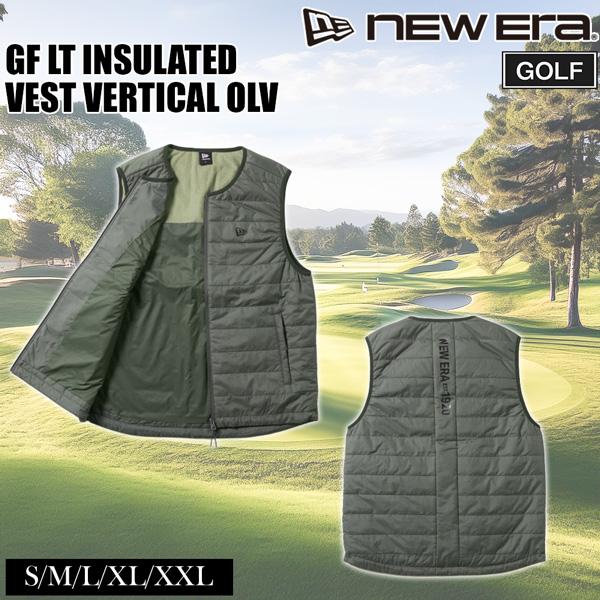 ニューエラ ゴルフ ウェア NEW ERA GOLF インサレーションベスト オリーブ ポリエステル | NEW ERA | 01