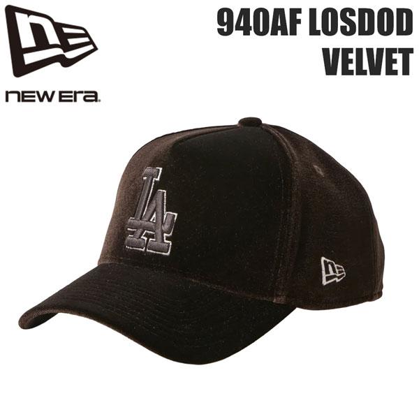 ニューエラ キャップ NEW ERA 940AF ロサンゼルス・ドジャース ベルベット ブラウン 帽子 ポリエステル | NEW ERA
