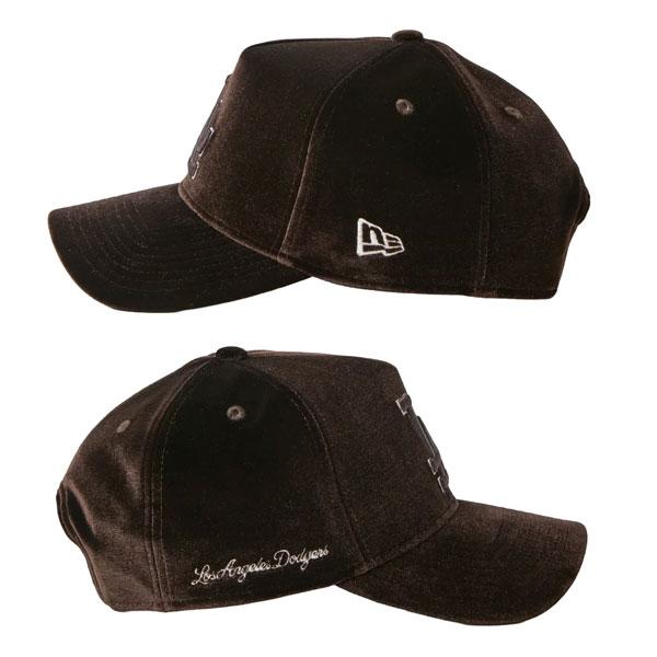 ニューエラ キャップ NEW ERA 940AF ロサンゼルス・ドジャース ベルベット ブラウン 帽子 ポリエステル | NEW ERA | 04