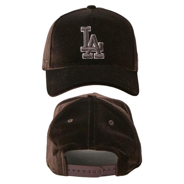 ニューエラ キャップ NEW ERA 940AF ロサンゼルス・ドジャース ベルベット ブラウン 帽子 ポリエステル | NEW ERA | 05