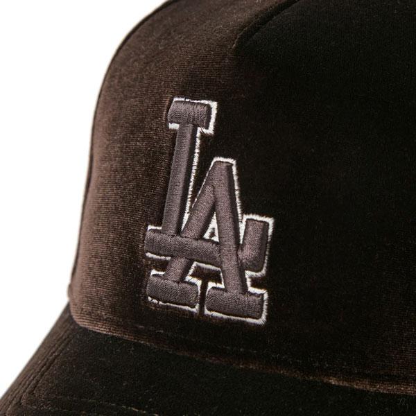 ニューエラ キャップ NEW ERA 940AF ロサンゼルス・ドジャース ベルベット ブラウン 帽子 ポリエステル | NEW ERA | 08