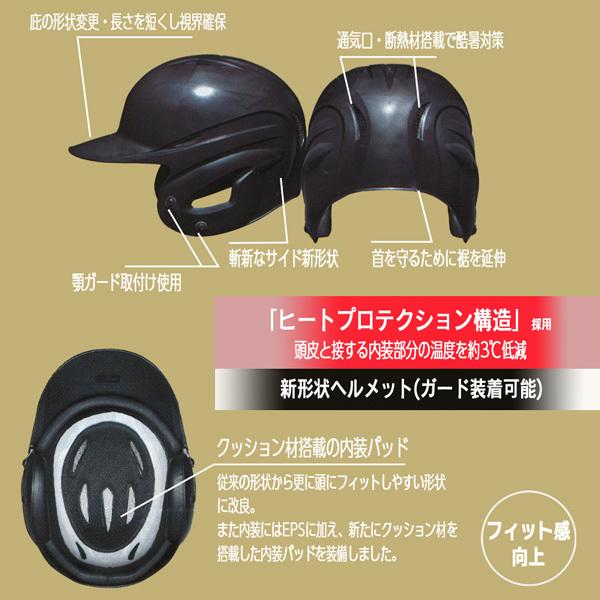 ミズノ 軟式野球用 ヘルメット バッターヘルメット Amazon | ミズノ 軟式 ヘルメット 両耳 打者用 野球 ヒート