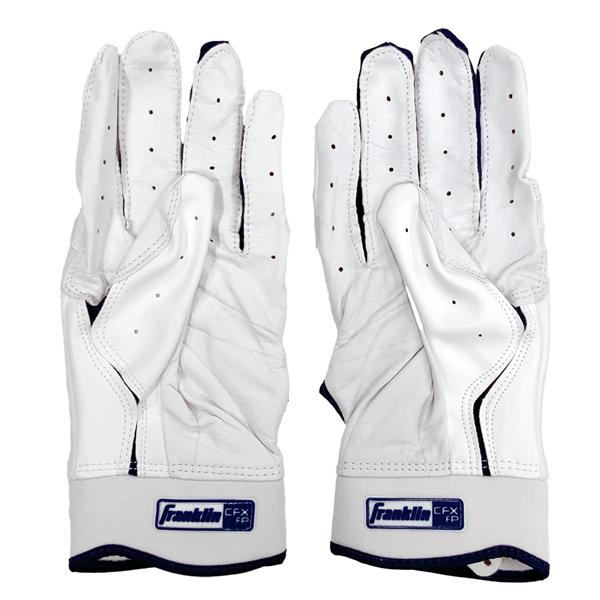 フランクリン 野球 バッティング手袋 一般用 Franklin CFX FP 両手用 20710 ホワイトネイビーレッド メール便配送 | フランクリン | 06