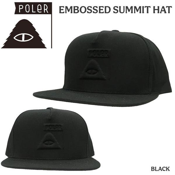 帽子 キャップ ハット POLER ポーラー EMBOSSED SUMMIT HAT エンボスサミットハット xFX6ges0qB,  財布、帽子、ファッション小物 - elclubferretero.com