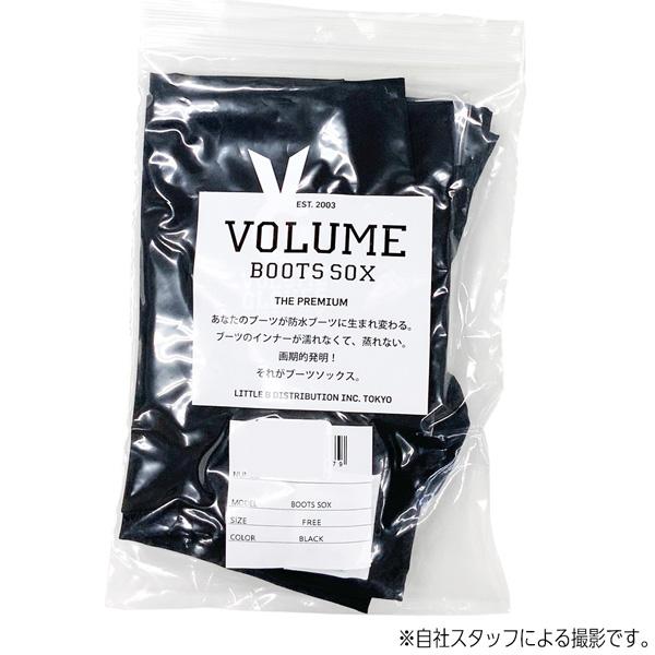 スノーボード ブーツ インナー VOLUME　GLOVES ボリュームグローブ PREMIUM BOOTS SOX プレミアムブーツソックス メール便配送 |  | 07