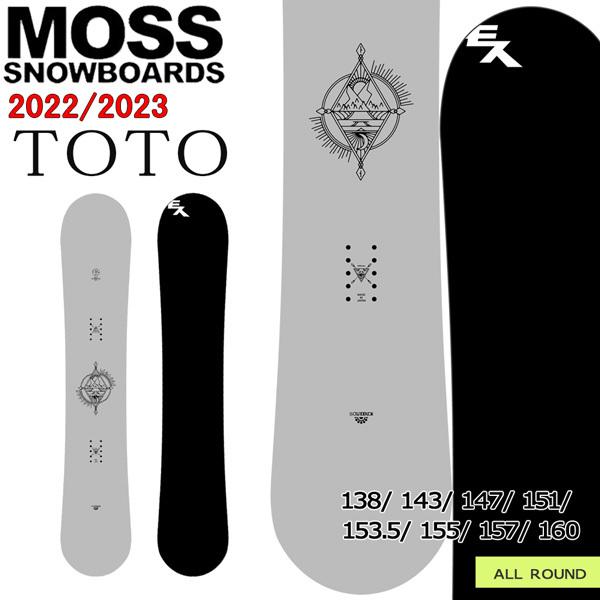 スノーボード 板 22-23 MOSS モス TOTO トト 22-23-BO-MOB