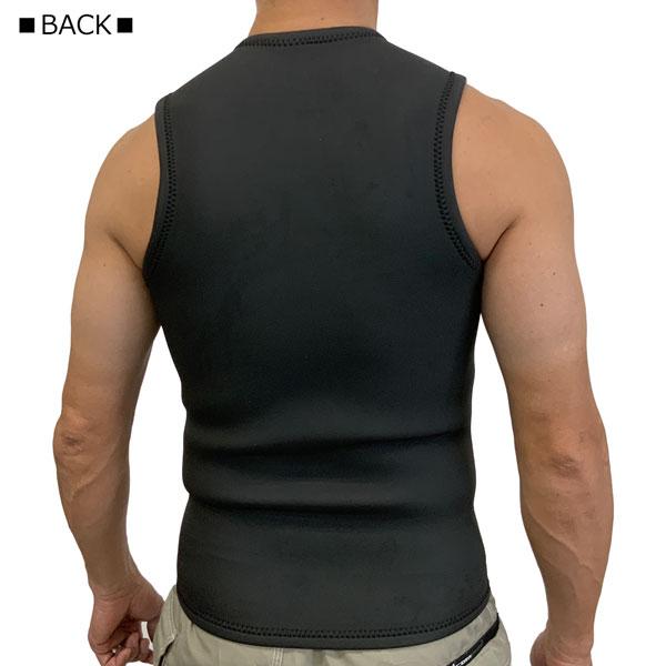 ウェットスーツ ベスト アックス クラシック 24 AXXE CLASSIC VEST MT-R ラバー 2mm タッパー 国産 別注｜move｜04