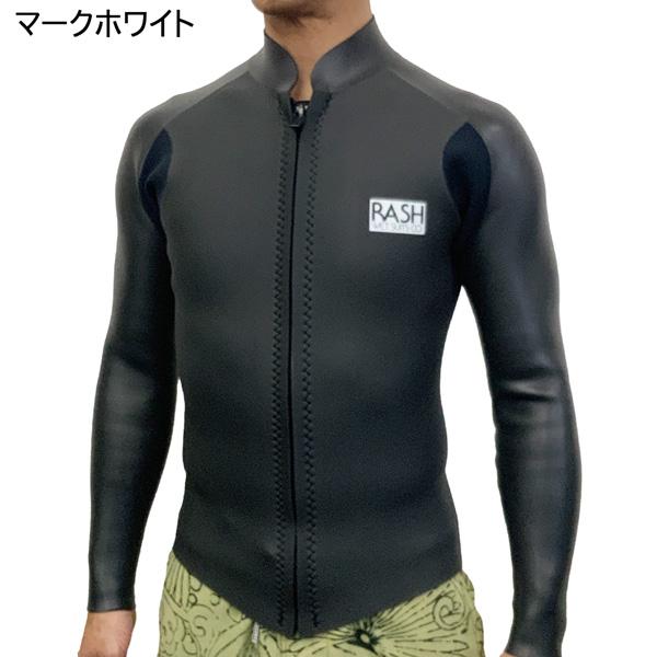 ウエットスーツ タッパー 24 RASH ラッシュ LIMITED フロントジップ クラシックジャケット ハイストレッチ ラバー 2mm 国産 | RUSH | 01