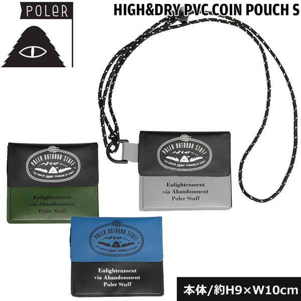 値下げ  財布 小銭入れ ポーラー ハイ＆ドライPVCコインポーチS POLER HIGH&DRY PVC COIN POUCH S メール便 | POLeR