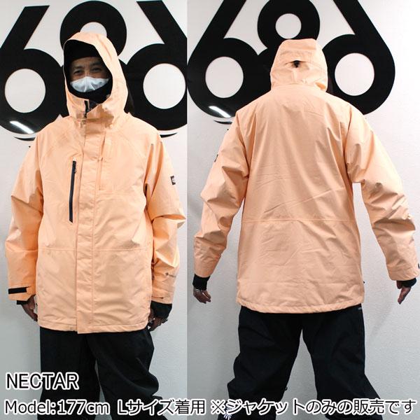 スノーボード ウエア 23-24 686 ロクハチロク GORE-TEX CORE SHELL 