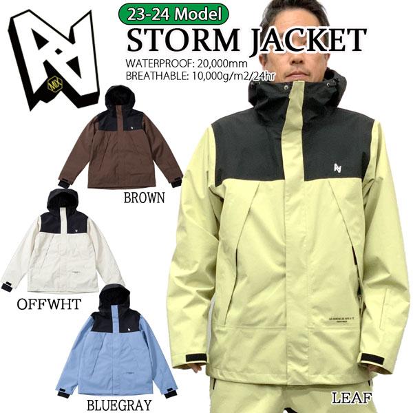 AA HARDWEAR ダブルエー ウェア STORM 上下セット 23-24 AA（ダブルエー） スノーボード ウエア ウェアー 23-24 AA HARDWEAR