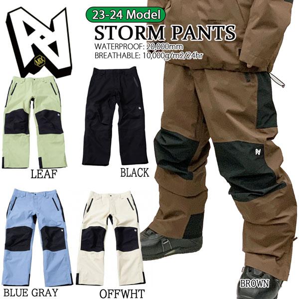 スノーボード ウエア ウェアー 23-24 AA HARDWEAR ダブルエー STORM PANTS ストームパンツ 23-24-PT-AA | AA