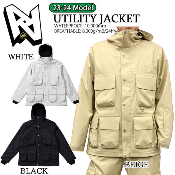 スノーボード ウエア ウェアー 23-24 AA HARDWEAR ダブルエー UTILITY 