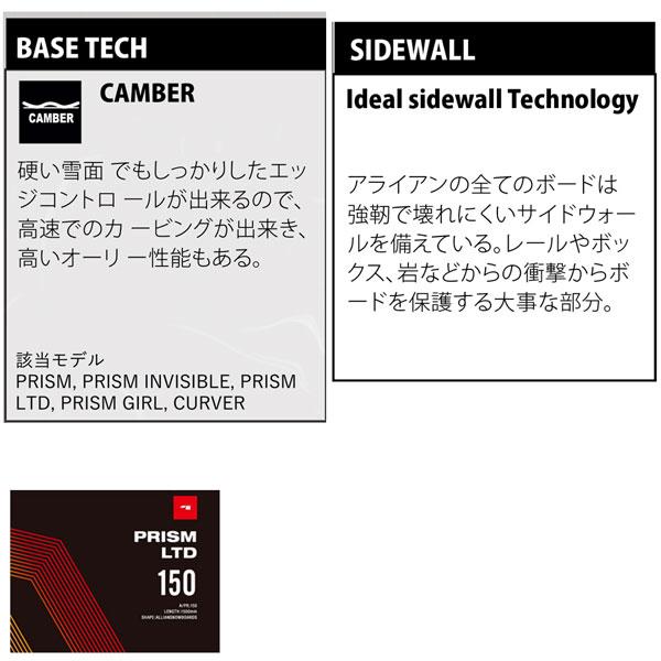早い者勝ち訳あり！ 予約 スノーボード 板 23-24 ALLIAN アライアン PRISM LTD プリズムリミテッド 23-24-BO-ALN 【8413632840】(30116円)