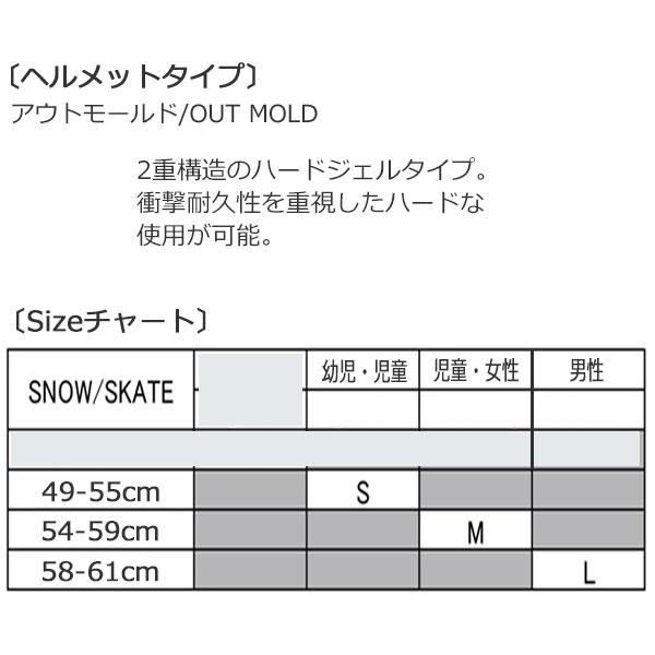 スノーボード スケート ヘルメット プロテクター 23-24 BLANK HELMET ブランクヘルメット CAOS カオス | GARCIA MARQUEZ | 08