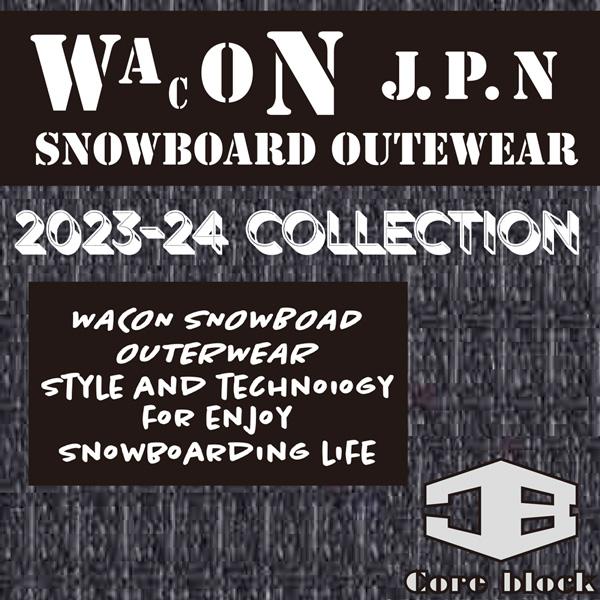 現品発送 スノーボード ウエア 23-24 WACON ワコン COACHER コーチャー 23-24-JK-WAC 細身 ストレッチ 【3467923241】(19305円)