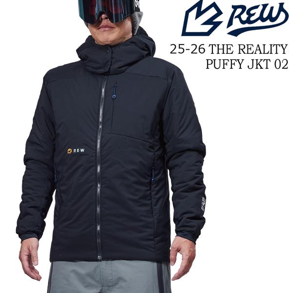REW 25-26 アールイーダブリュー リアリティパフィージャケット REW
