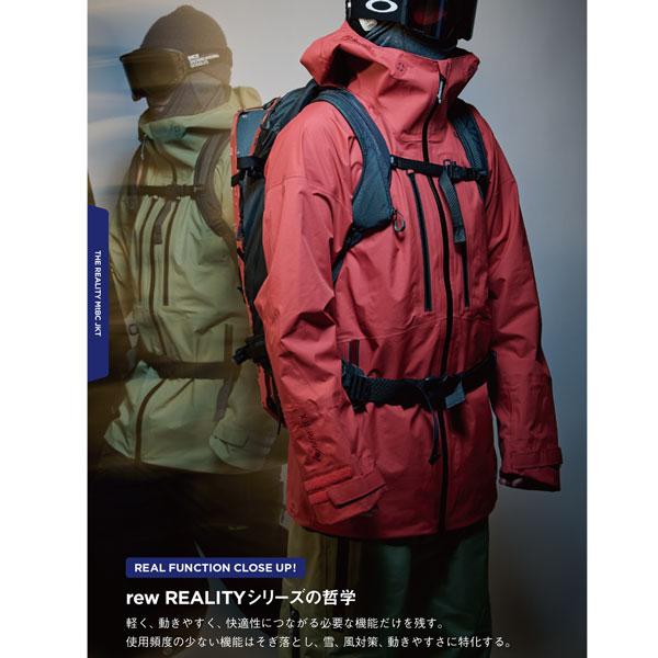 REW 予約 26-27 REW REALITY MtBC 3L JACKET 26-27モデル ウェア 3