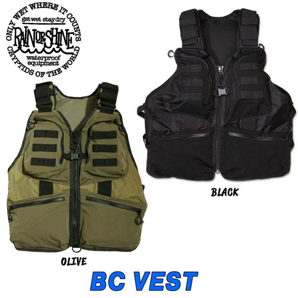 予約 26-27モデル RAIN OR SHINE レインオアシャイン BC VEST ビーシー