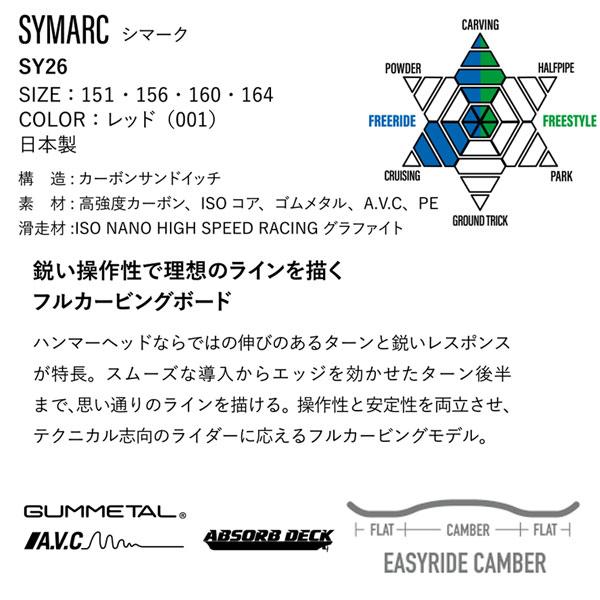 YONEX（ヨネックス） 予約 26-27 YONEX SYMARC シマーク スノーボード