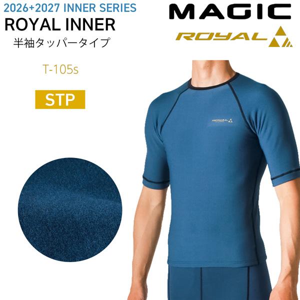 予約 マジック インナー ロイヤル 26-27 MAGIC ROYAL T-105s INNER STP 半袖タッパータイプ 保温インナー サーフィン 日本製 | ブランド登録なし | 04