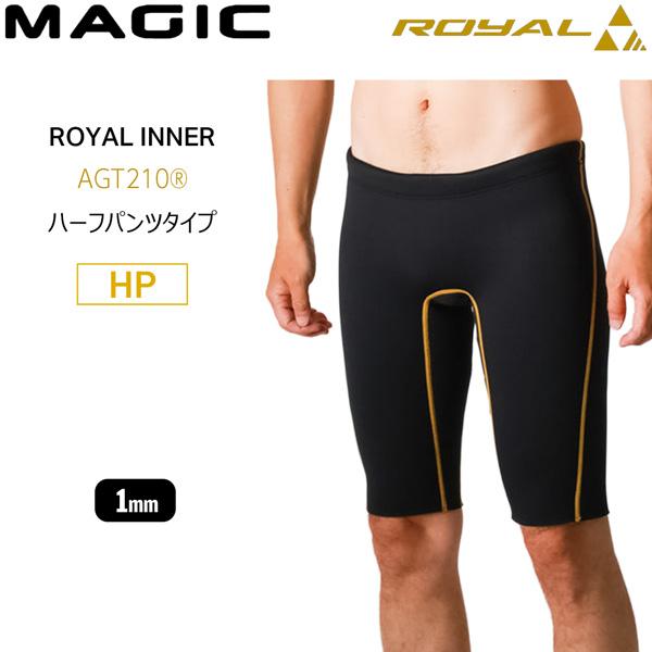 予約 マジック インナー ロイヤル 26-27 MAGIC ROYAL INNER HP AGTitan 1mm 素材/AGT210 ハーフパンツタイプ 日本製 | ブランド登録なし