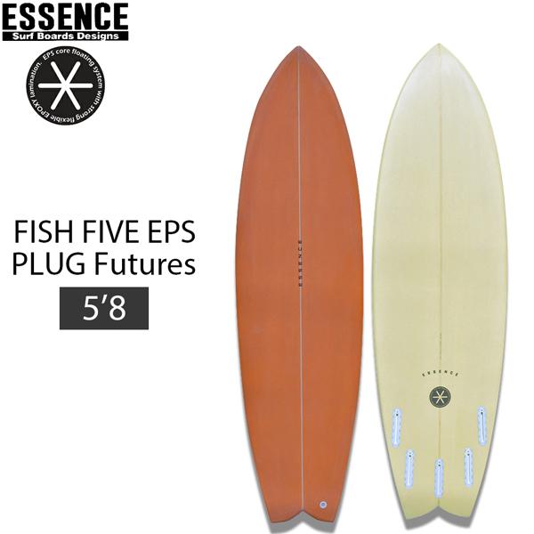 エッセンス サーフボード ESSENCE FISH FIVE 5'8 EPS フィッシュ