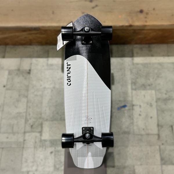 Curver カーバー サーフスケート CARVER BLACK TIP CX TRUCKS 32.5