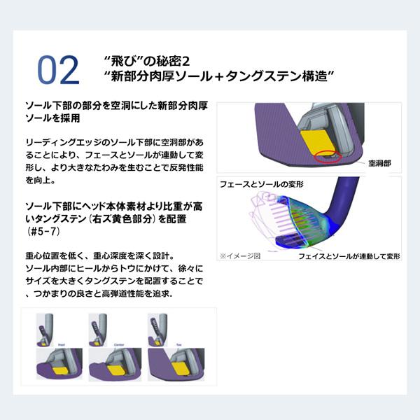 MIZUNO GOLF ミズノ JPX925 HOT METAL アイアンセット (6〜9 PW)5本