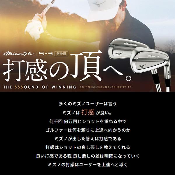 MIZUNO（ミズノ） ミズノプロ MizunoPro S-3 アイアンセット6本セット