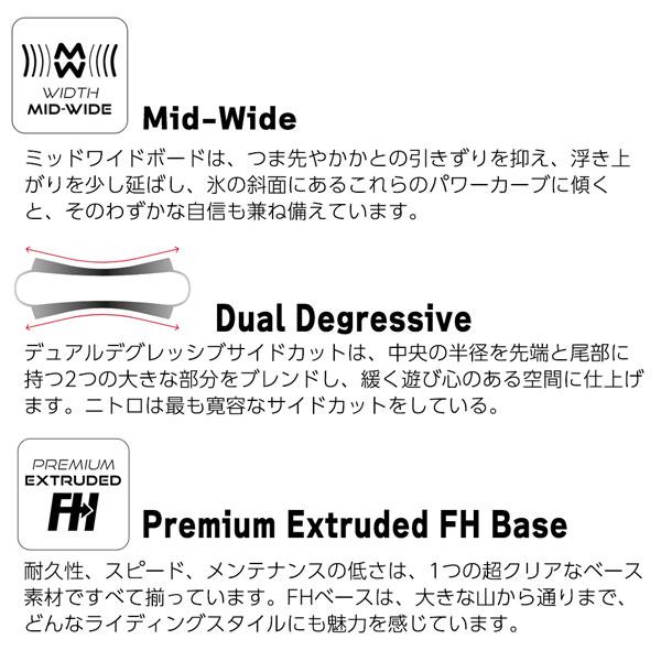 NITRO（ナイトロ） 25-26 フェイズ NITRO PHASE スノーボード 板