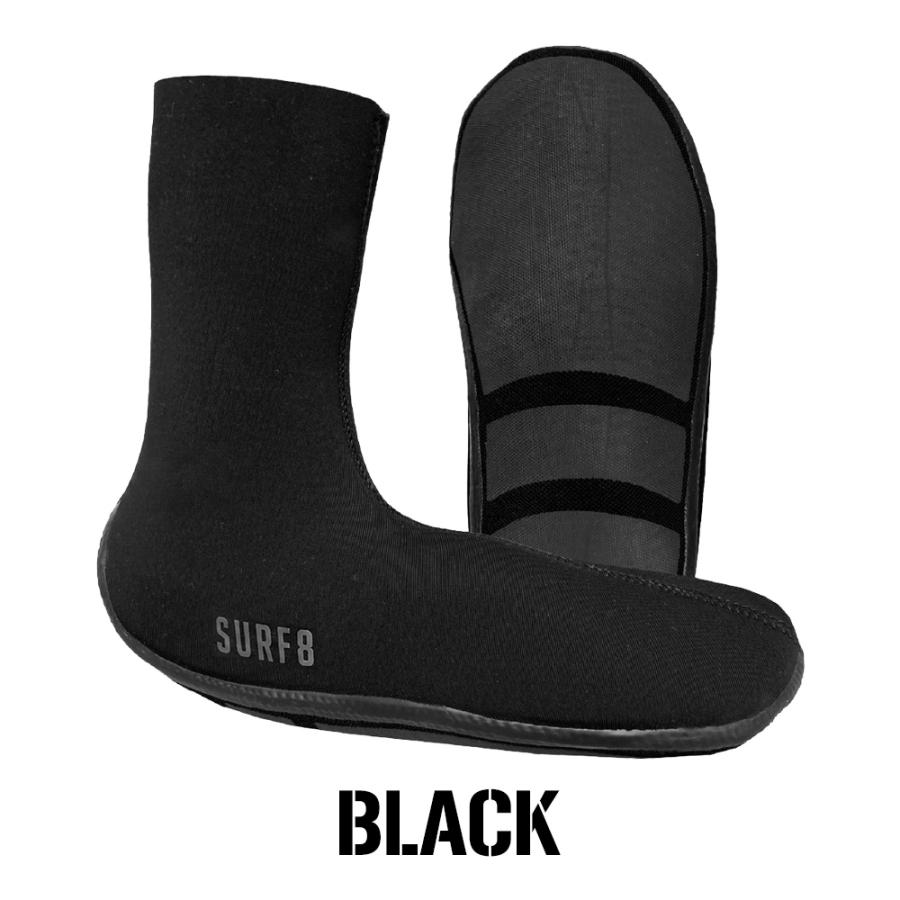 【予約】サーフエイト ブーツ 26-27 SURF8 3mm クイックオンソックス ラウンド BLACK 86F1FX2 | SURF8 | 05