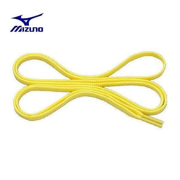 99円 在庫限り ミズノ シューズ 靴ひも Mizuno シューレース 平型 イエロー 靴紐 くつひも トレーニング ランニング サッカー ベ