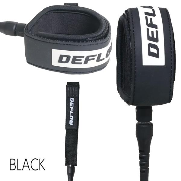 デフロウ リーシュコード DEFLOW LEASH CORE RANGE 7ft 7mm ファン ミッドレングス用 サーフィン サーフボード |  | 06