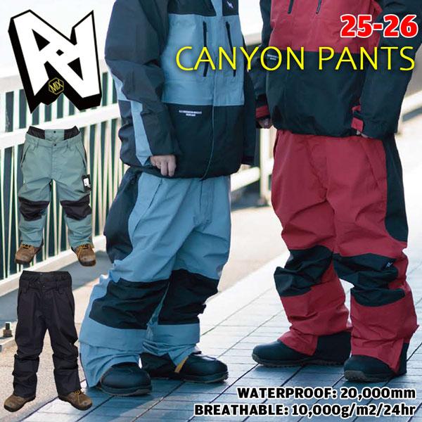 25-26 ダブルエー キャニオンパンツ AA HARDWEAR CANYON PANTS スノーボード ウエア パンツ 25-26-PT-AA | AA | 05