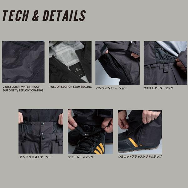 予約 26-27 AA HARDWEAR ABYSS BIB PANTS スノーボードウェア ビブパンツ ダブルエー エイビスビブパンツ グラトリ パーク 26-27-PT-AA | AA | 09